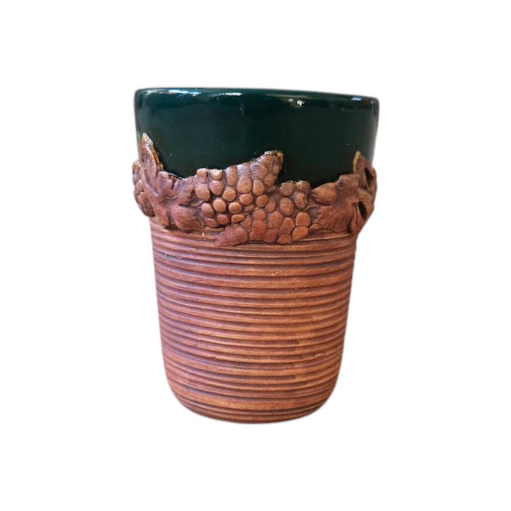 Terrafirma NYC Studio Pottery Grapevine Tumbler / Cup